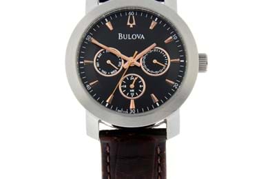 A Bulova chronograph watch